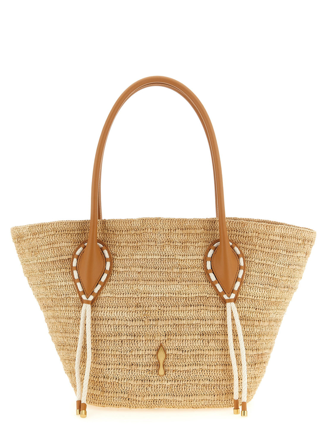 Christian Louboutin Venus Basket Large Shopping Bag Beige