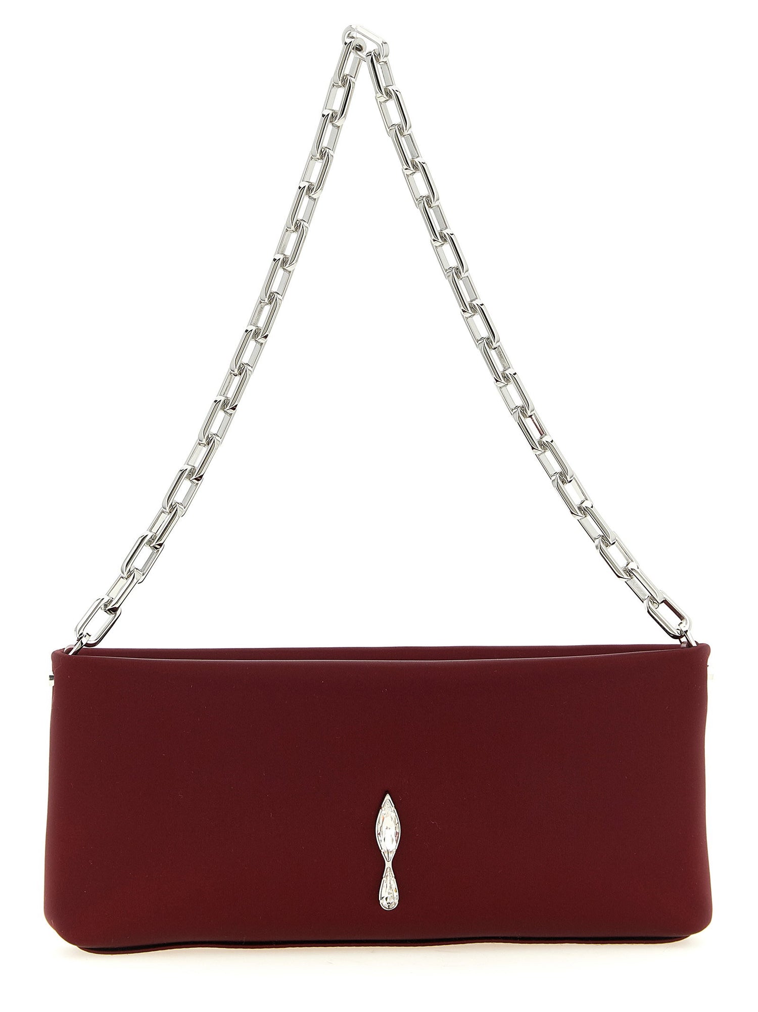 Christian Louboutin Maykimay Clutch Bordeaux