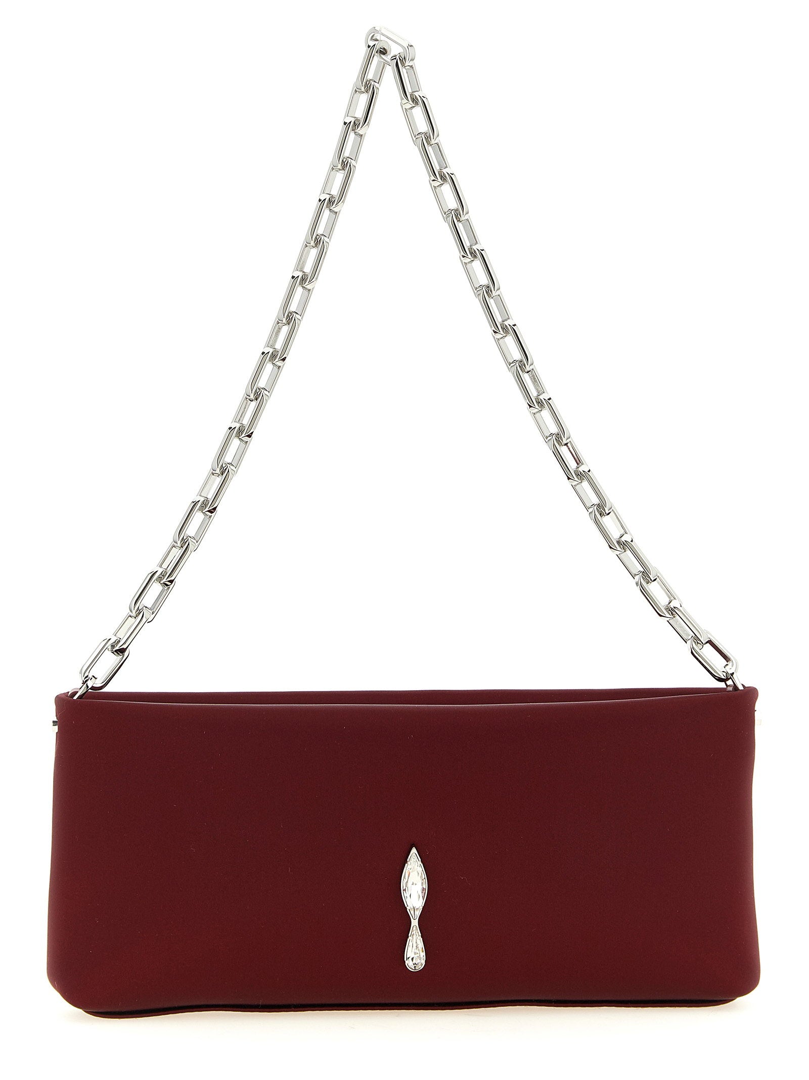 Christian Louboutin Maykimay Clutch Bordeaux