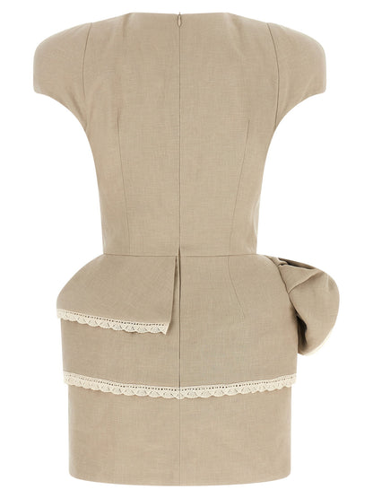 Magda Butrym 52 Dress Beige