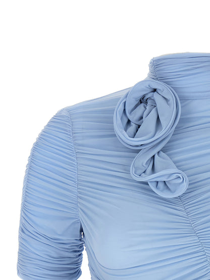 Magda Butrym 06 Top Light blue