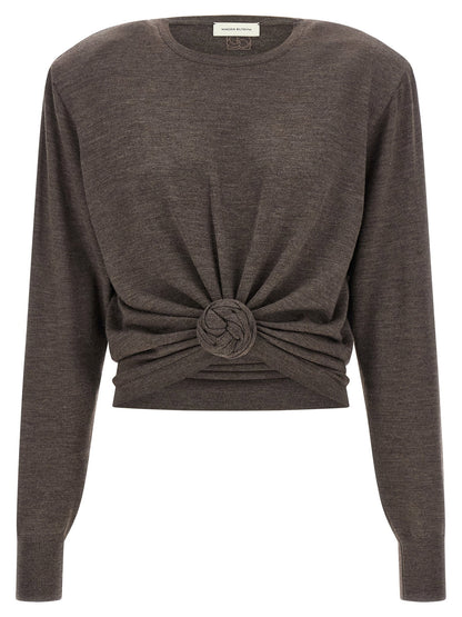 Magda Butrym 31 Sweater Brown