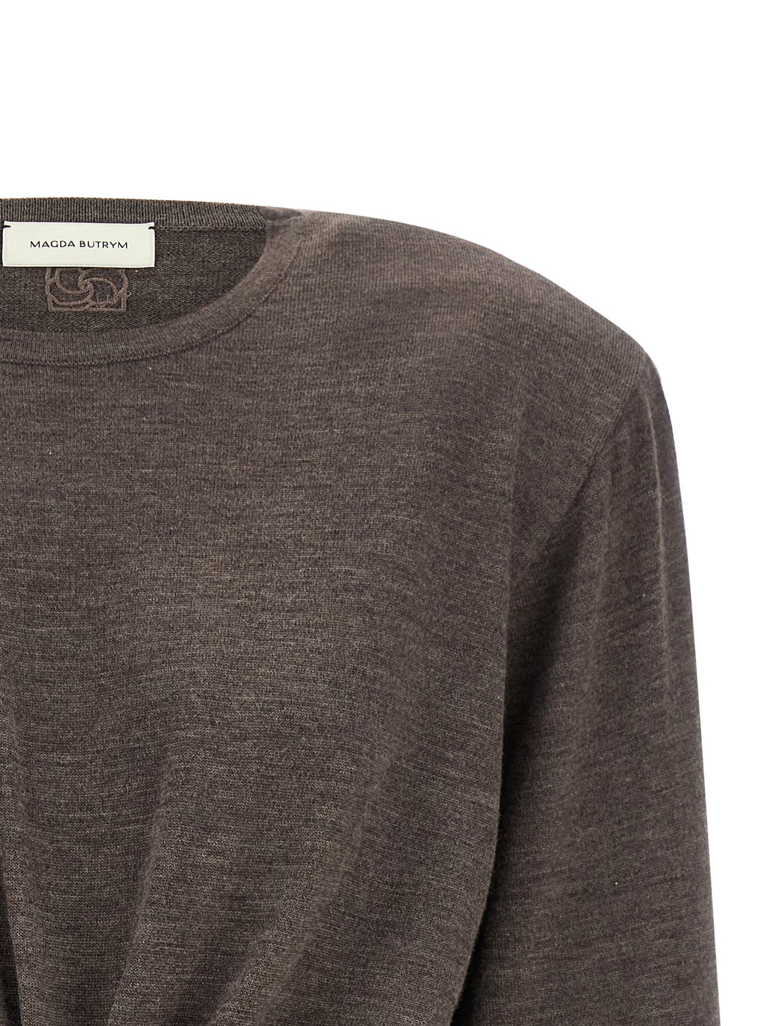 Magda Butrym 31 Sweater Brown