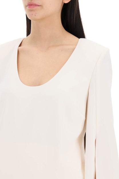 Cady top with flared sleeve