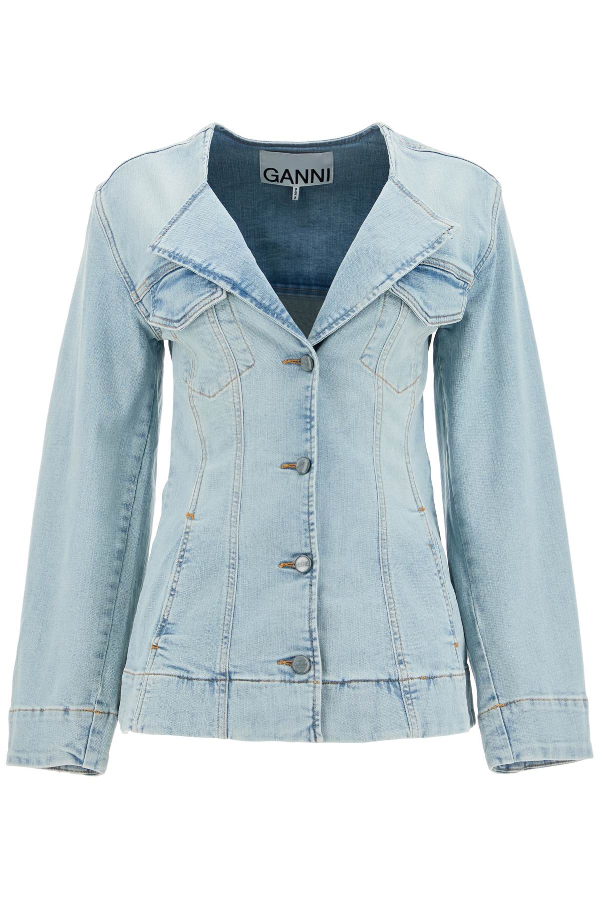 Veste en jean stretch coupe slim