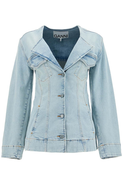 Veste en jean stretch coupe slim