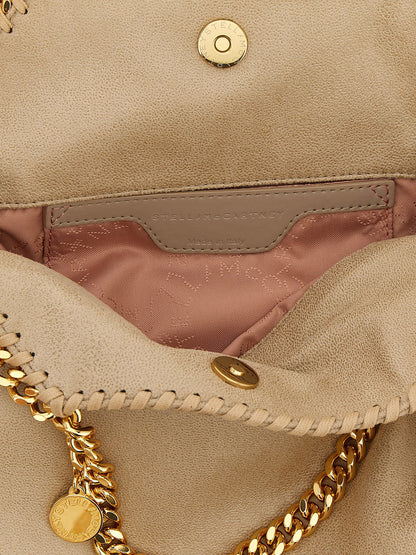 Stella Mccartney Falabella Mini Shoulder Bag Beige