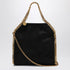 Stella McCartney Falabella Mini Black Tote Bag with Gold Chain Black