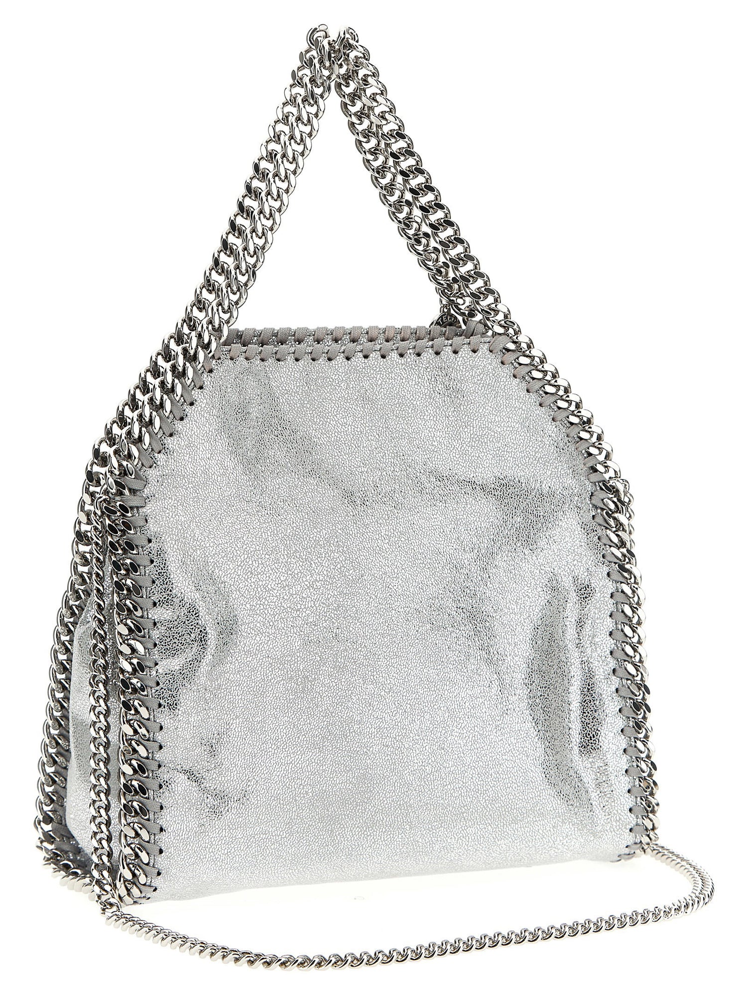 Stella Mccartney Falabella Mini Handbag Silver