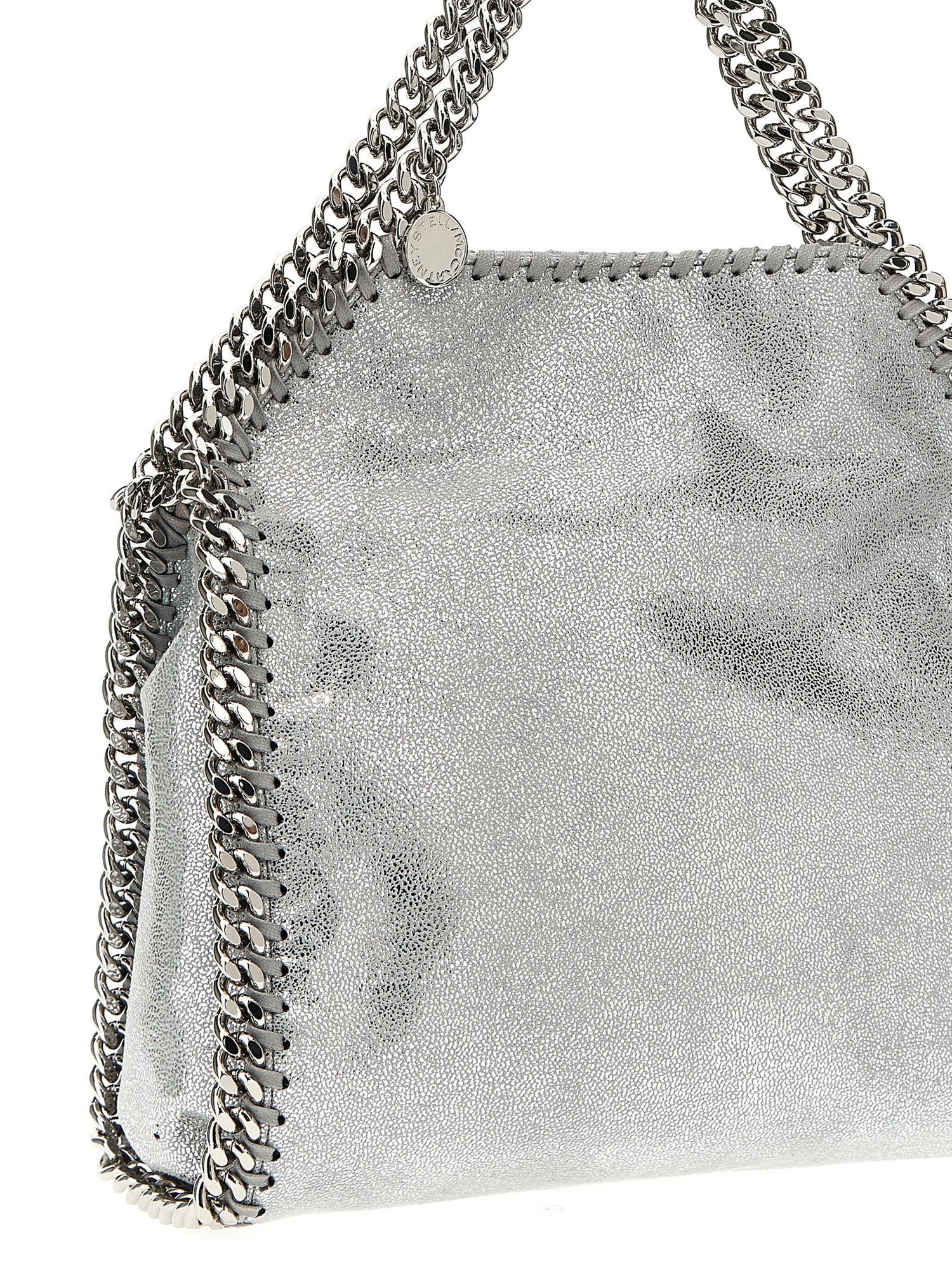 Stella Mccartney Falabella Mini Handbag Silver