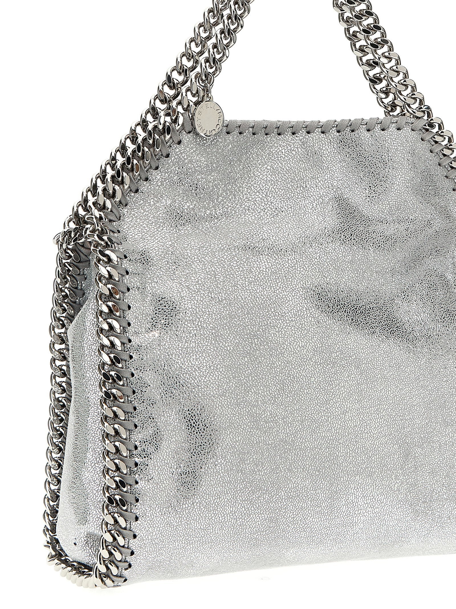 Stella Mccartney Falabella Mini Handbag Silver