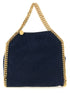 Stella Mccartney Falabella Mini Suede Shoulder Bag Blue