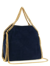Stella Mccartney Falabella Mini Suede Shoulder Bag Blue