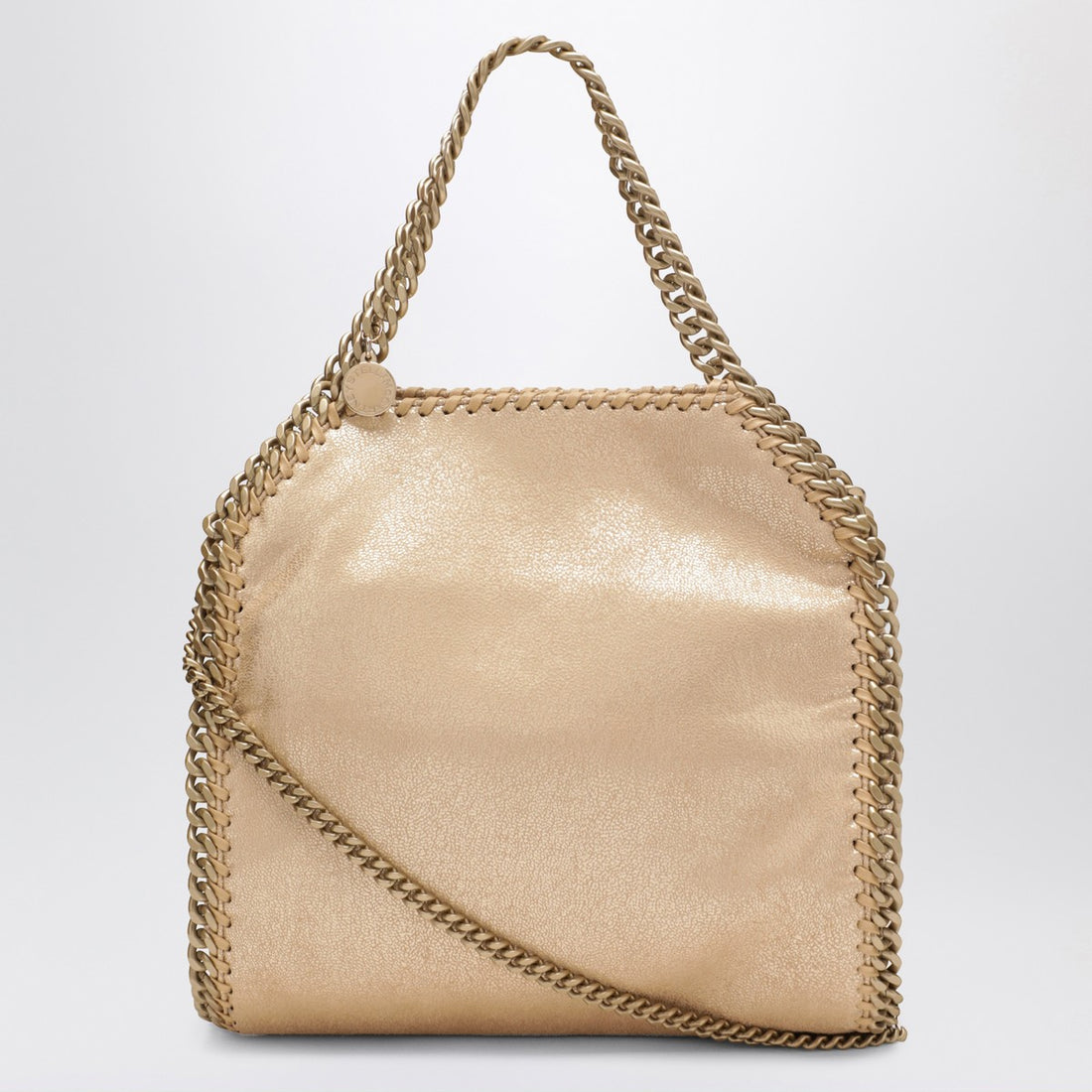 Stella McCartney Falabella Mini Tote Light Gold Metal