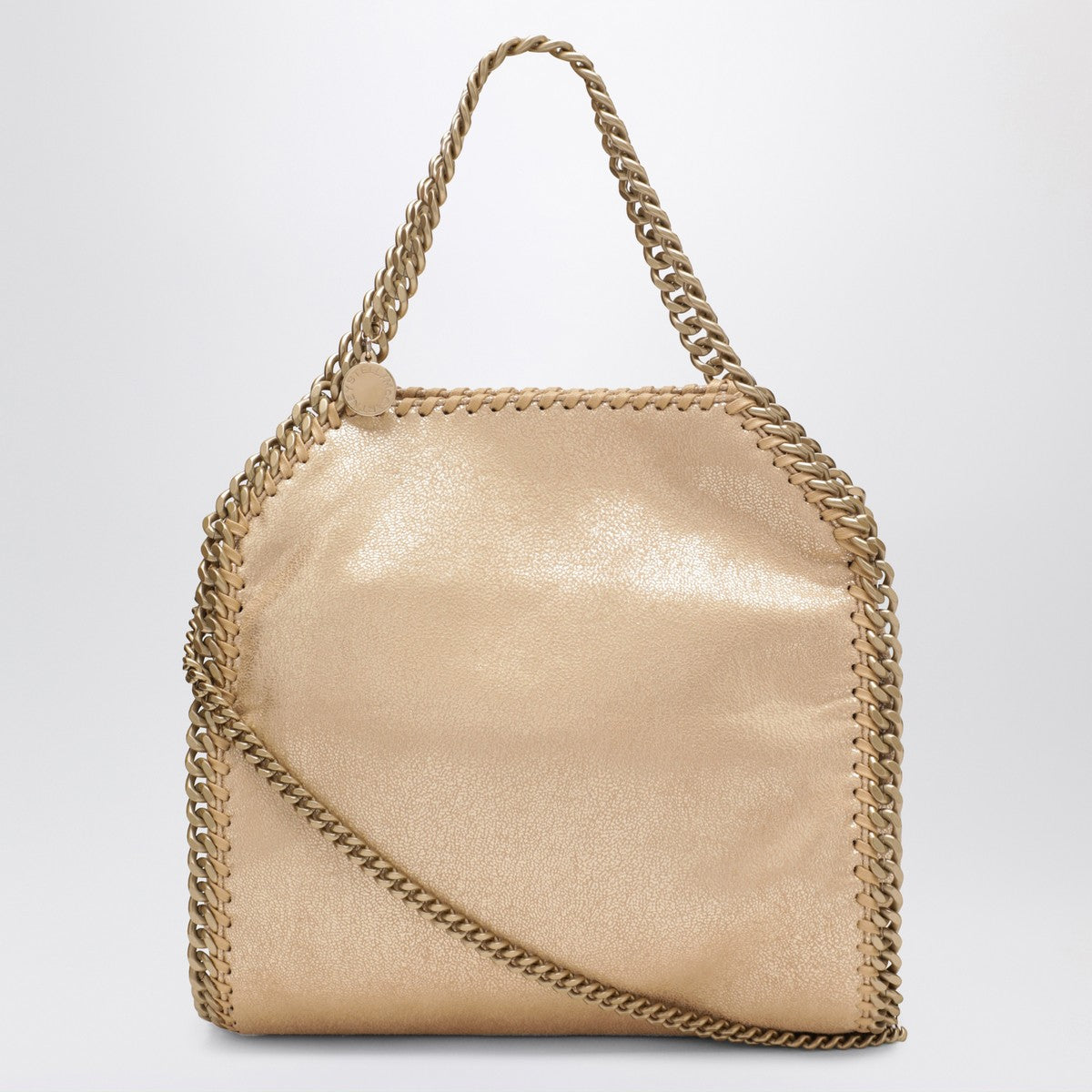 Stella McCartney Falabella Mini Tote Light Gold Metal