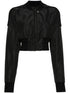 Rick Owens Padded Cropped Jacket Black Black