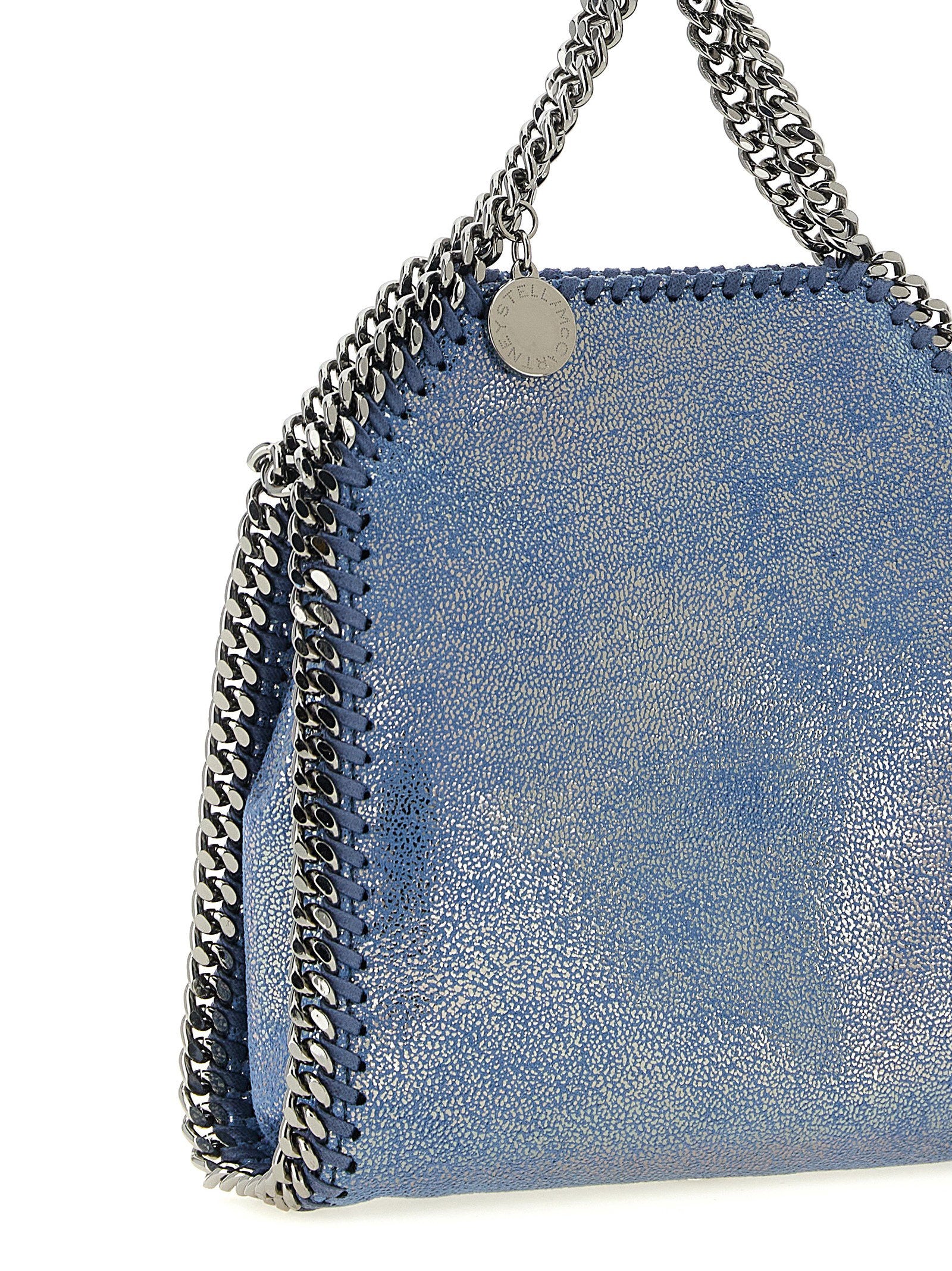 Stella Mccartney Tiny Falabella Handbag Light blue