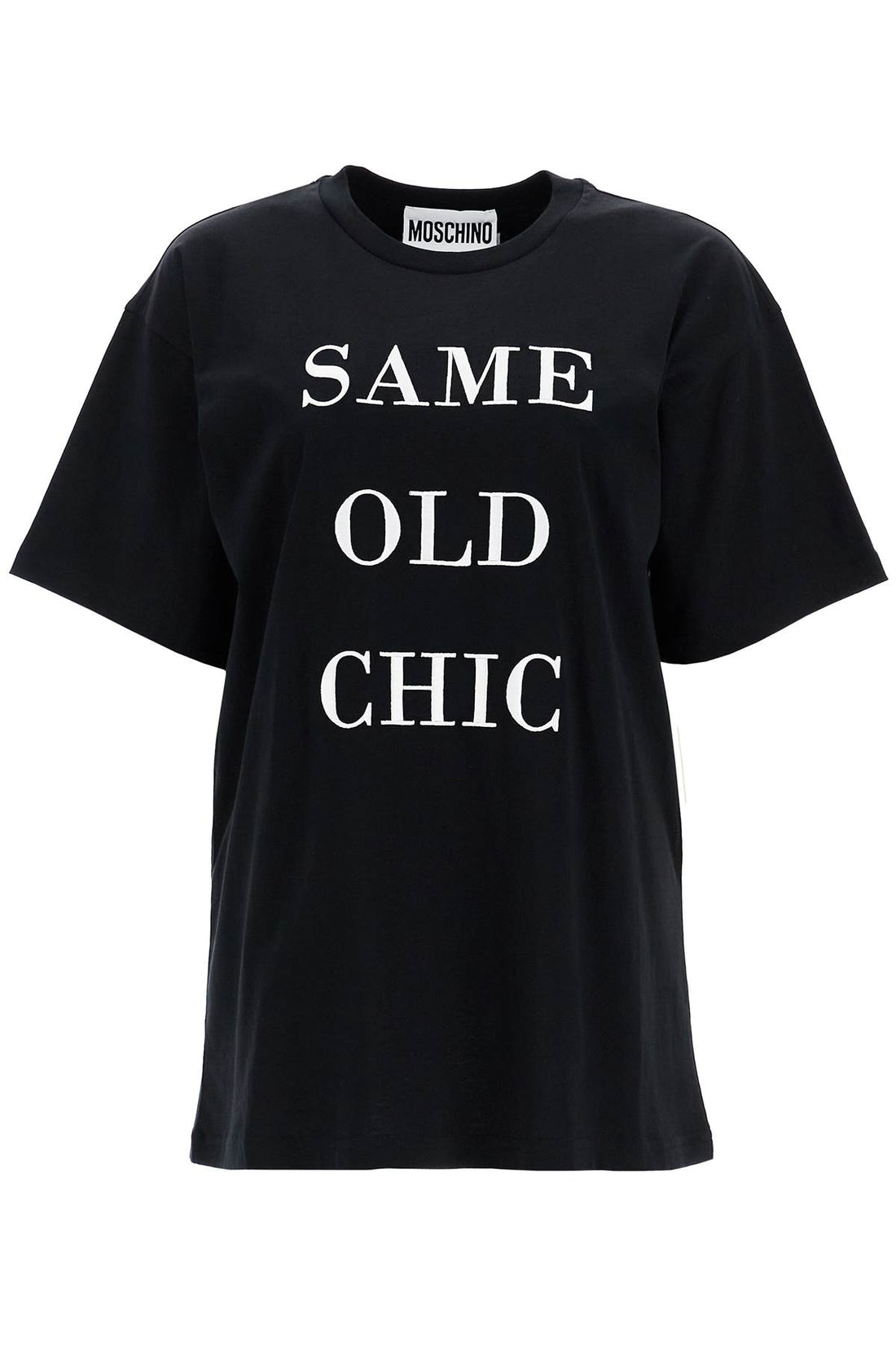 Moschino Oversized same old chic t-shirt black