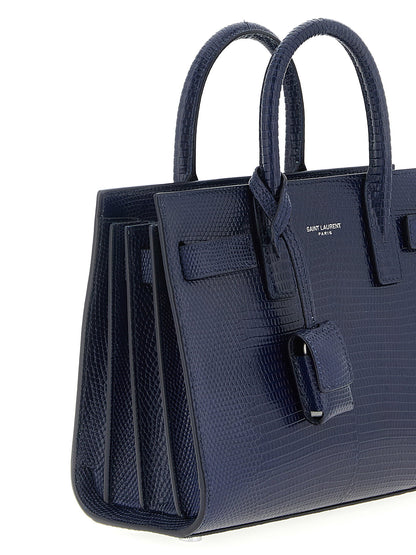 Saint Laurent Nano Sac De Jour Handbag Blue