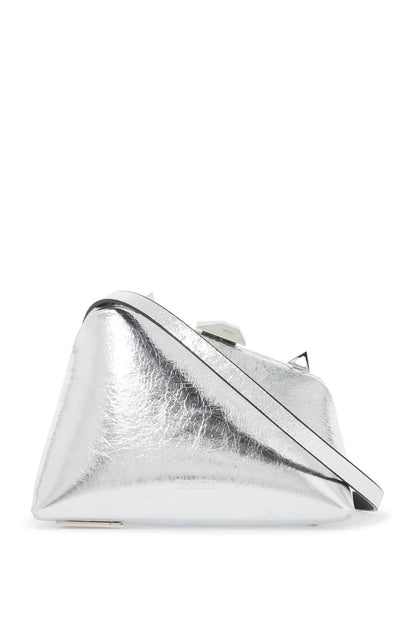 Midnight Mini Silver Clutch Bag