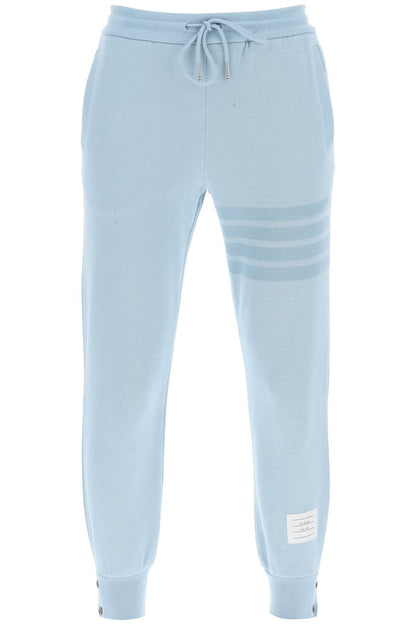 Jogger 4 barres en maille de coton