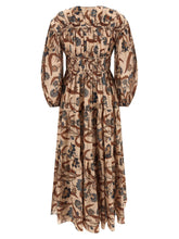 Zimmermann Ascension Tie Billow Maxi Dress Multicolor