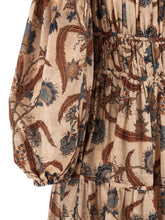 Zimmermann Ascension Tie Billow Maxi Dress Multicolor