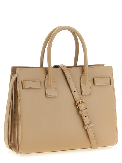 Saint Laurent Sac De Jour Baby Handbag Beige