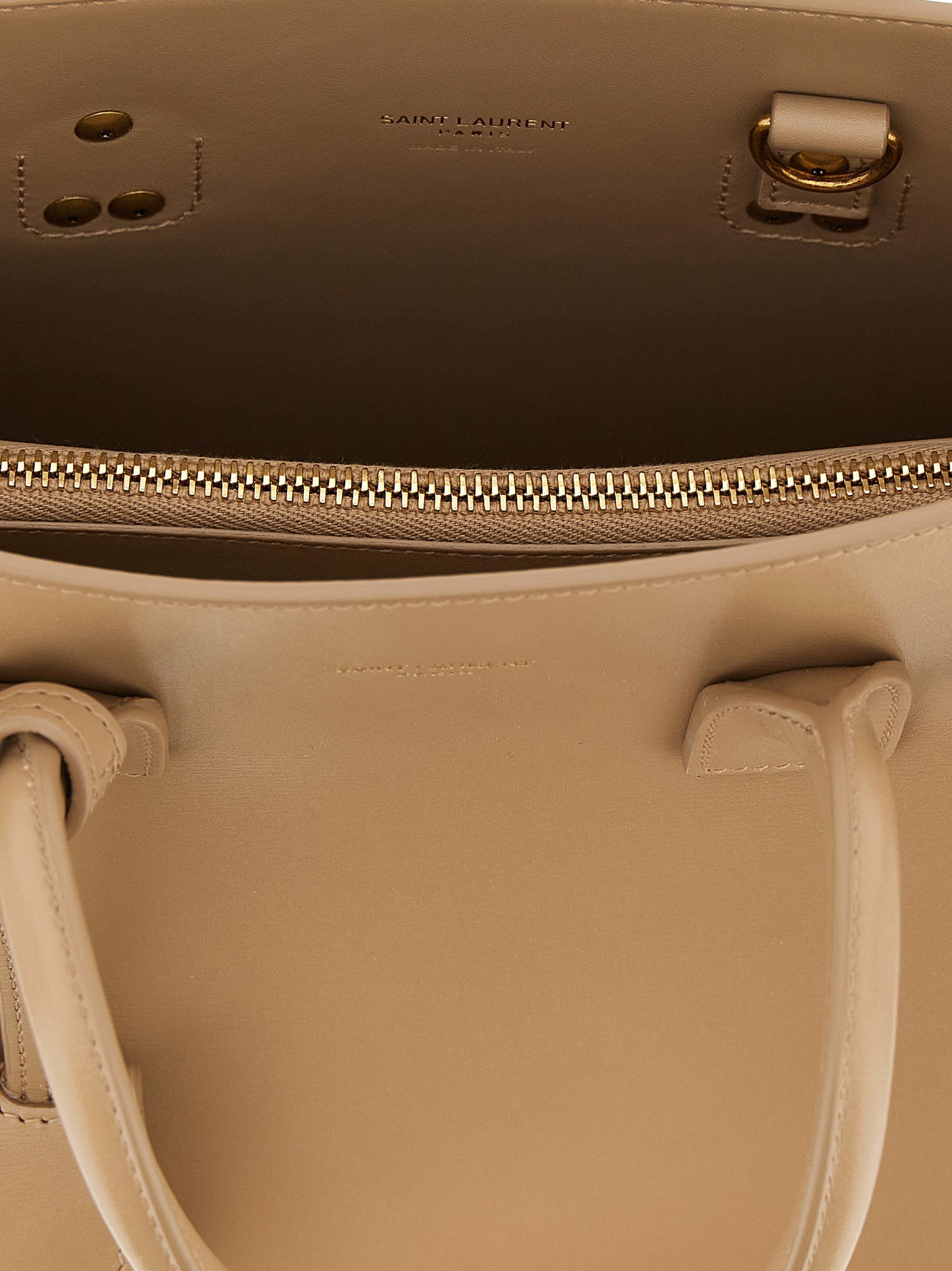 Saint Laurent Sac De Jour Baby Handbag Beige