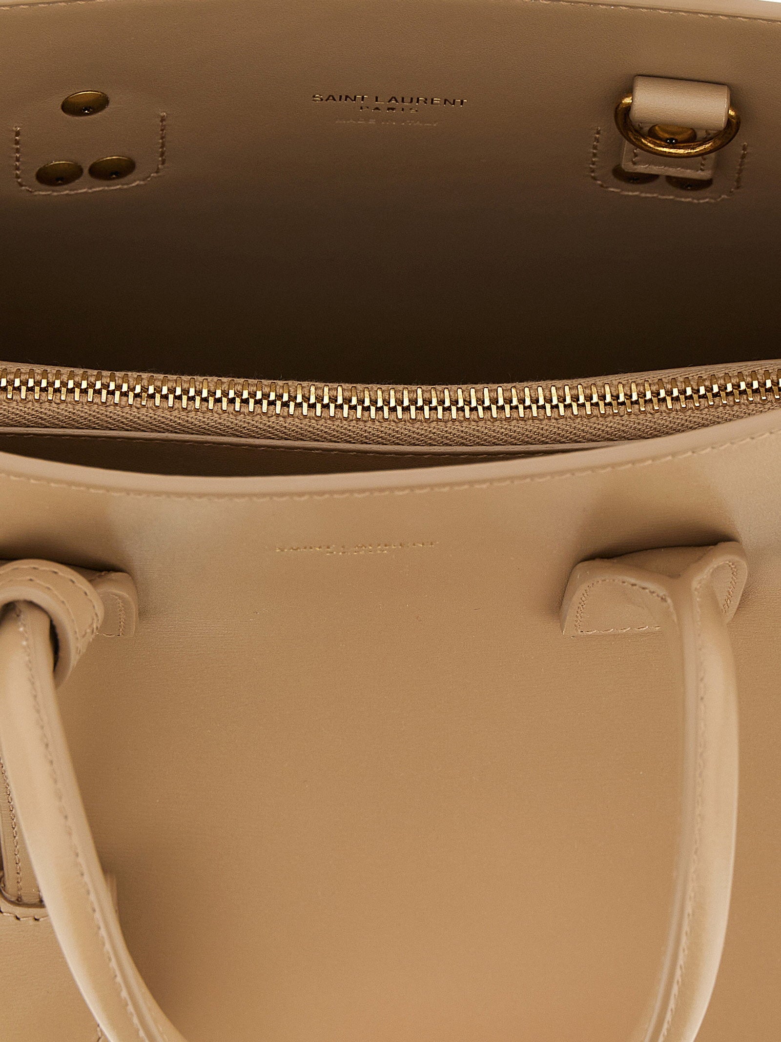 Saint Laurent Sac De Jour Baby Handbag Beige