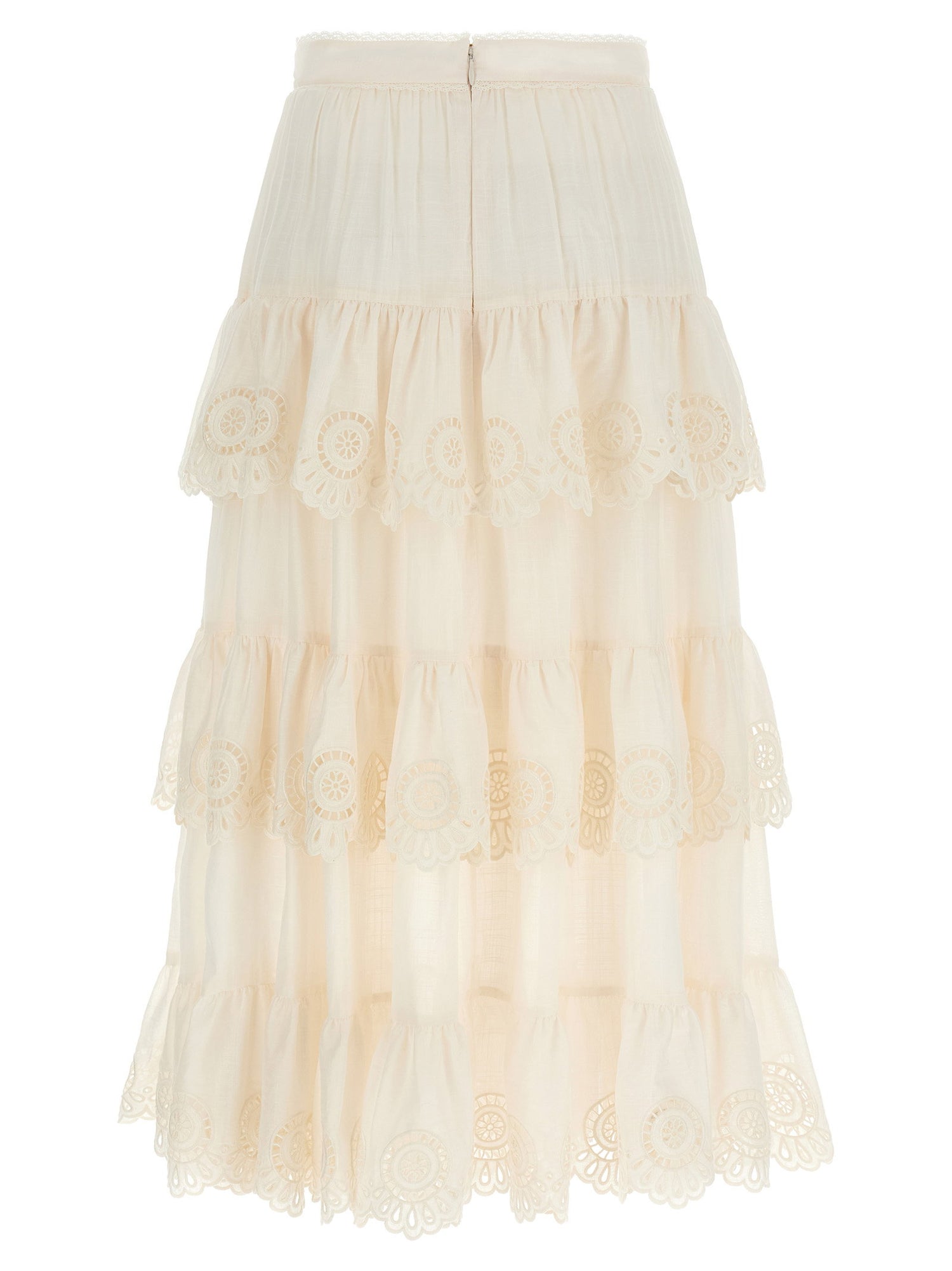 Zimmermann Lucky Skirt White