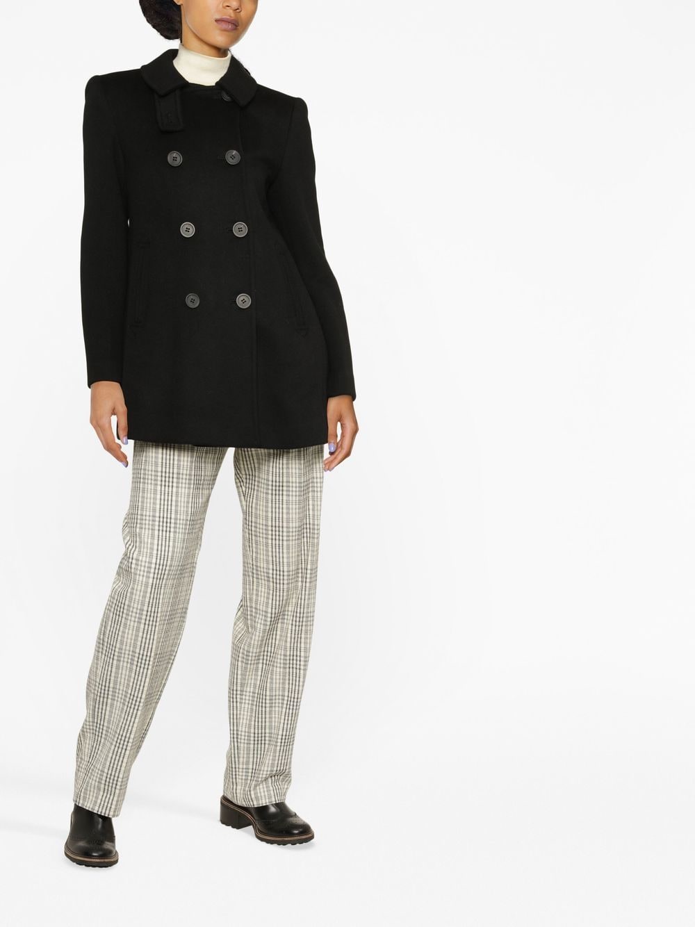 Wool-Cashmere Blend Coat