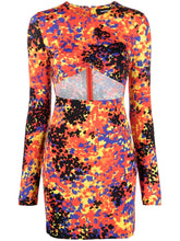 Dsquared2 Cut-Out Mini Multicolour Dress MultiColour