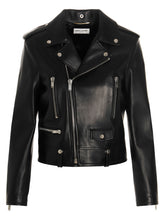 Saint Laurent Motorcycle Biker Jacket Black