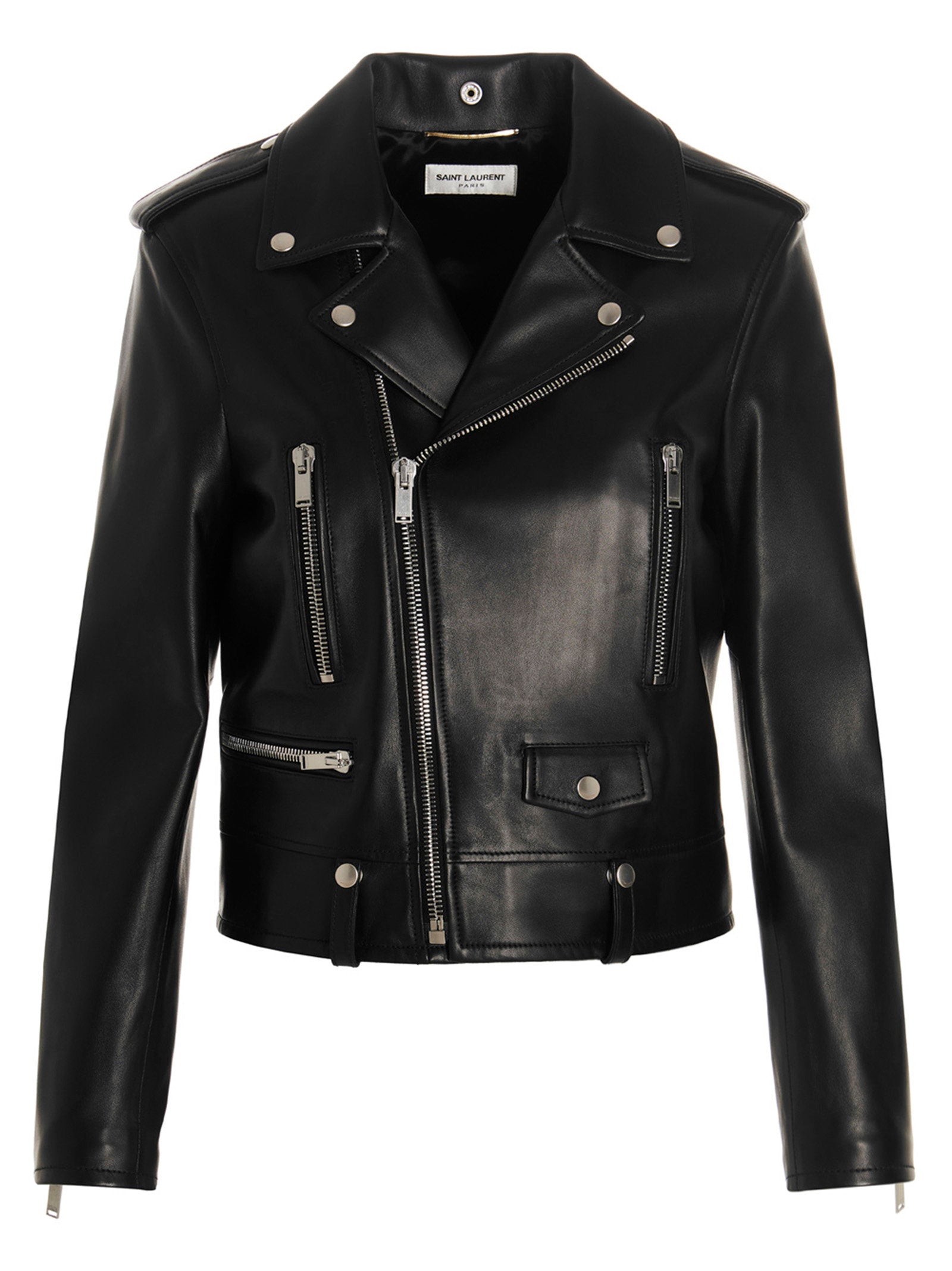 Saint Laurent Motorcycle Biker Jacket Black