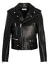 Saint Laurent Motorcycle Biker Jacket Black