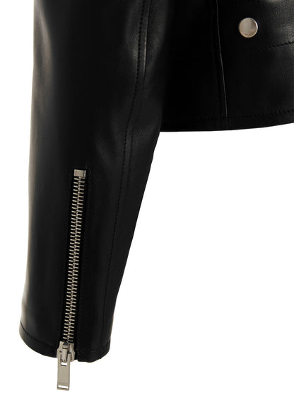 Saint Laurent Motorcycle Biker Jacket Black
