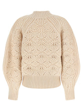 Zimmermann Hypnotic Cable Knit Sweater Beige