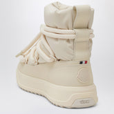Moncler Altive Mid Quilted Snow Boots in Beige beige