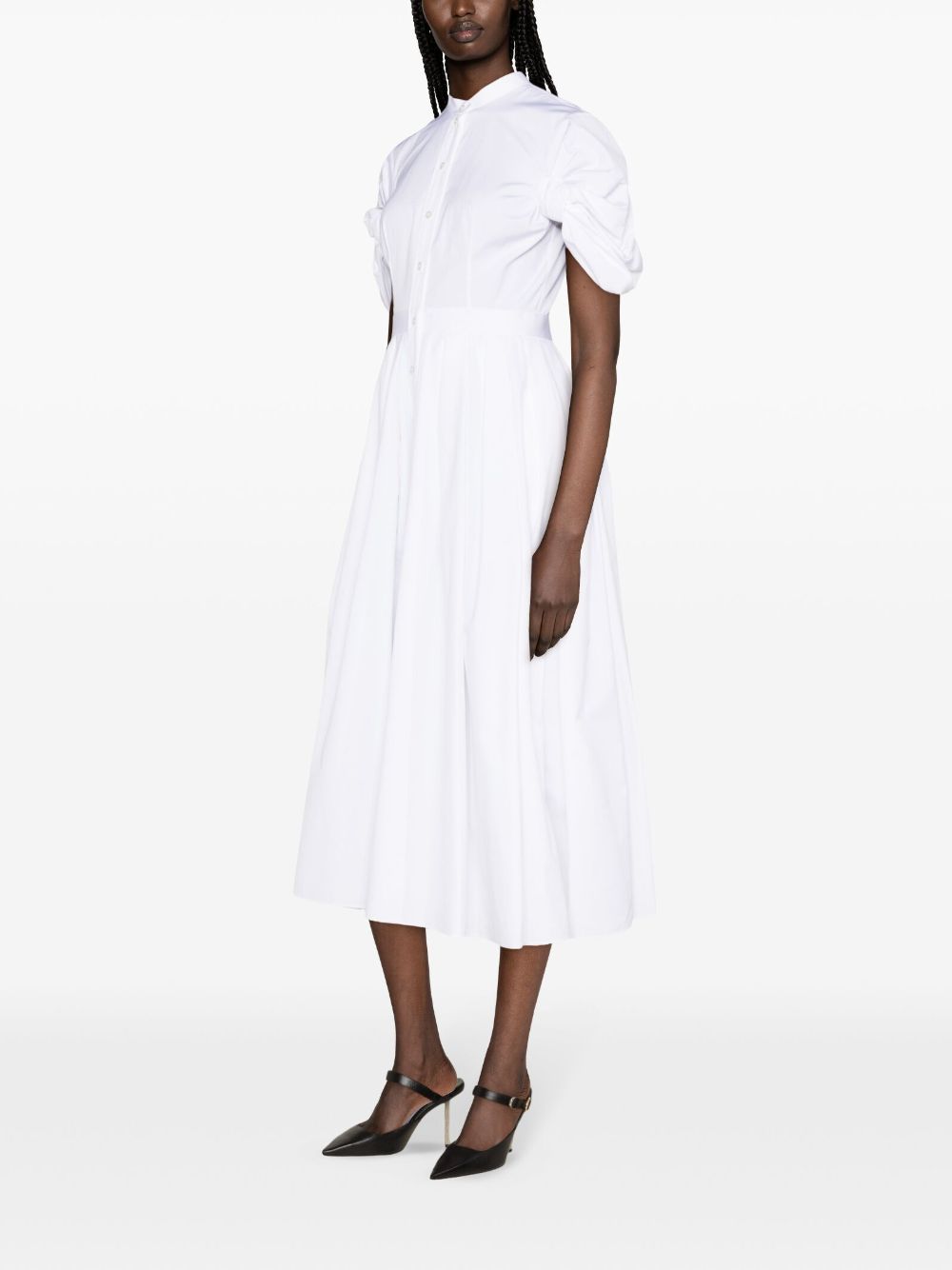 Midi shirtdress