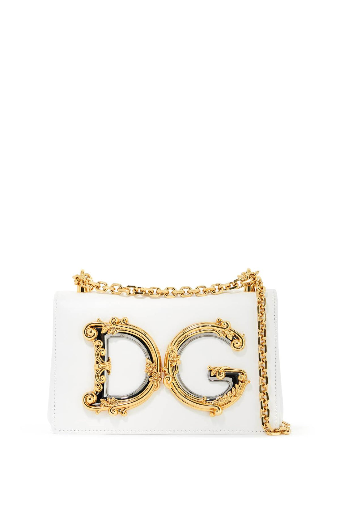 D&amp;G girls shoulder bag white