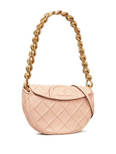 Tory Burch Pink chain-link Crossbody Bags