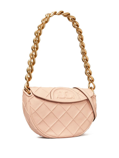 Tory Burch Pink chain-link Crossbody Bags