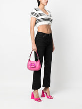 Hogan H-Hobo Calf Leather Shoulder Bag Pink