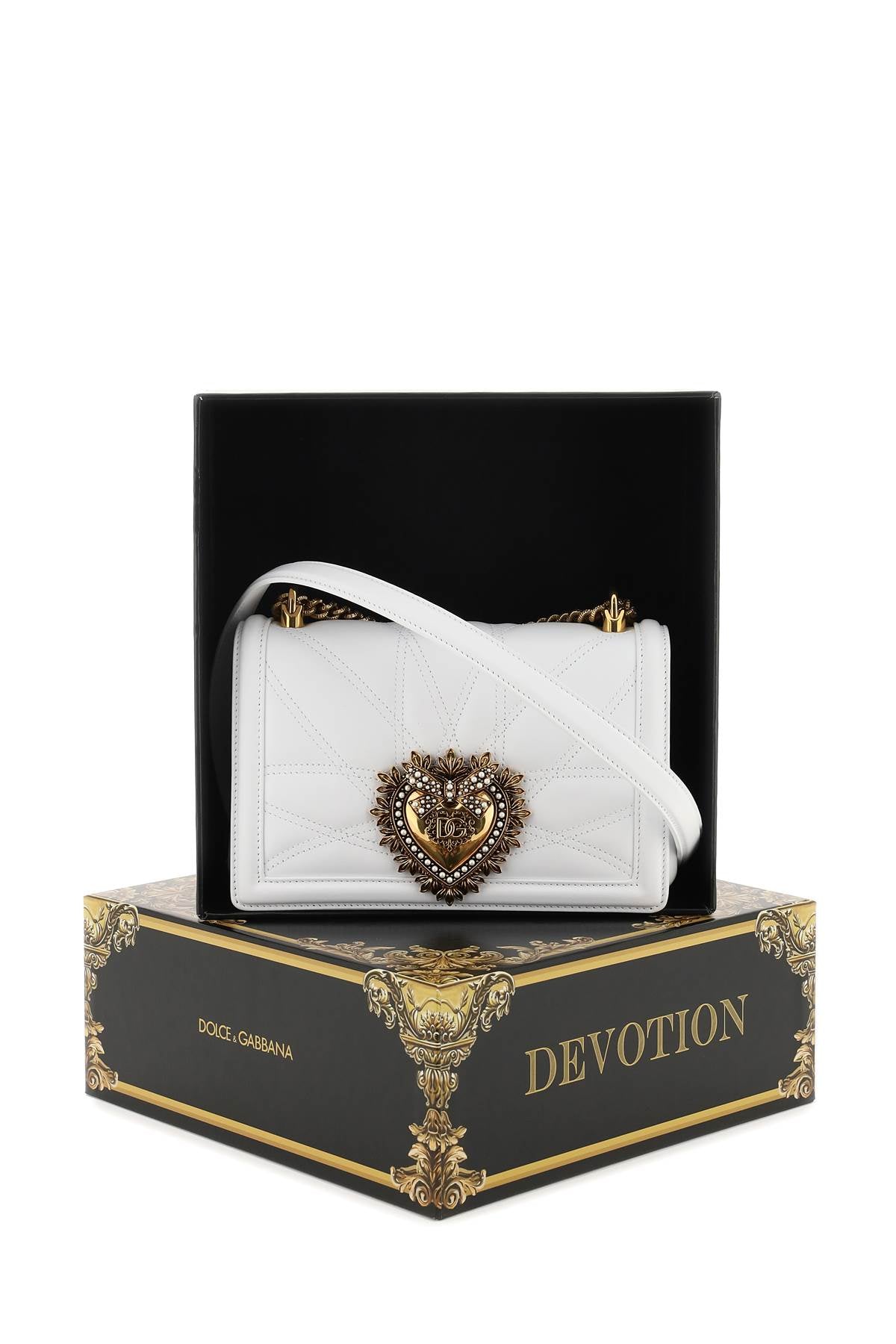 Medium Devotion bag in quilted nappa leather