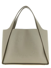 Stella Mccartney The Logo Bag Shopping Bag Beige