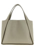 Stella Mccartney The Logo Bag Shopping Bag Beige
