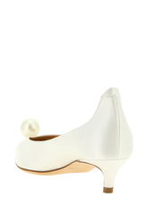 Magda Butrym Pearl Pumps White