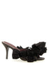 Magda Butrym Mule Flowers Taffeta Brown