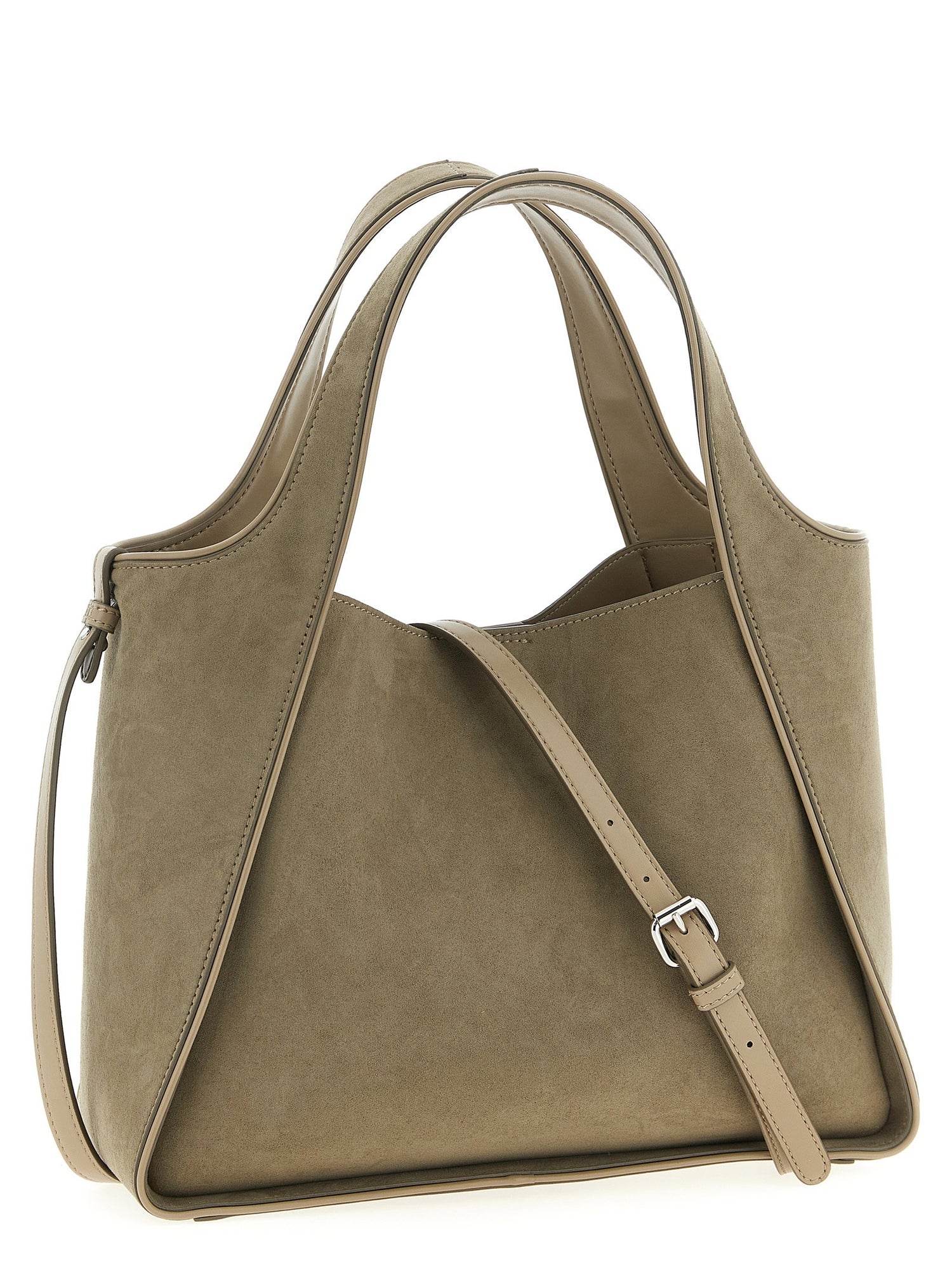 Stella Mccartney Stella Logo Crossbody Bag Green